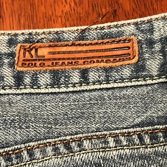 Polo Ralph Lauren Classic Fit Blue Jeans Size 14 - Picture 7 of 10